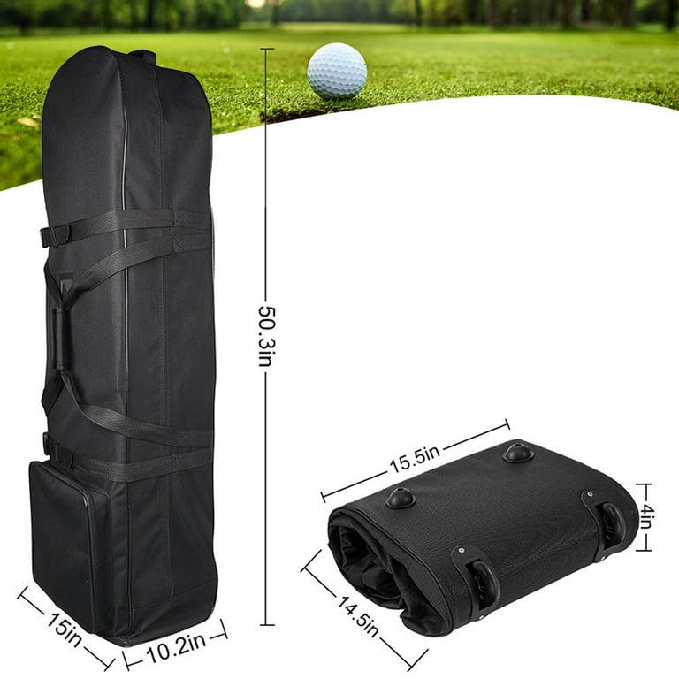 流行り の ブランド  Bag Travel Golf For Beisidaer With Duty Heavy Foldable Wheel Others
