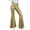 Gold, variant on Casual High Waist Flare Pants Stretchy Thin Gold Print Trousers Bootcut Bottoms Stylish Beautiful Women's Casual Pants