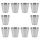thumbnail image 1 of 10 Pack Metal Drinking Cup Metal Beer Cup Metal Drinking Cup Metal Cup Cold Drink Cup, 1 of 2