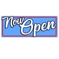 thumbnail image 1 of Now Open 13 oz Vinyl Banner With Metal Grommets, 1 of 4