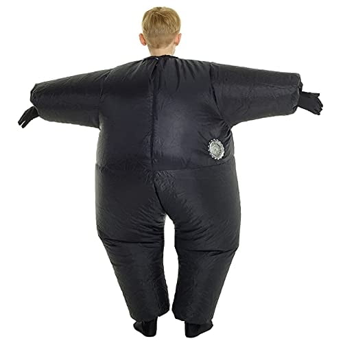MorphCostumes Disfraz Inflable de Megamorph Negro para Niños - Talla única (McKIBK) Morph Morph