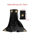 thumbnail image 3 of ZPAQI Velvet Square Tarot Card Tablecloth Washable Decorative Table Cover Cloth, 3 of 21
