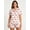 Beige A, variant on Womens Beige Dachshund Print Short Sleeve Pajama Set Soft Lounge Wear Two Piece Sleepwear,Size 2XL