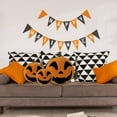 thumbnail image 3 of 1PC Pumpkin Pillow Halloween, Halloween Throw Pillows Decorative Spooky Pillows, Cute Pumpkin Plush Ghost Shaped Pillow, Stuffed Pumpkin Pillow for Sofa Bed Couch Holiday Party Children Gift, 3 of 6