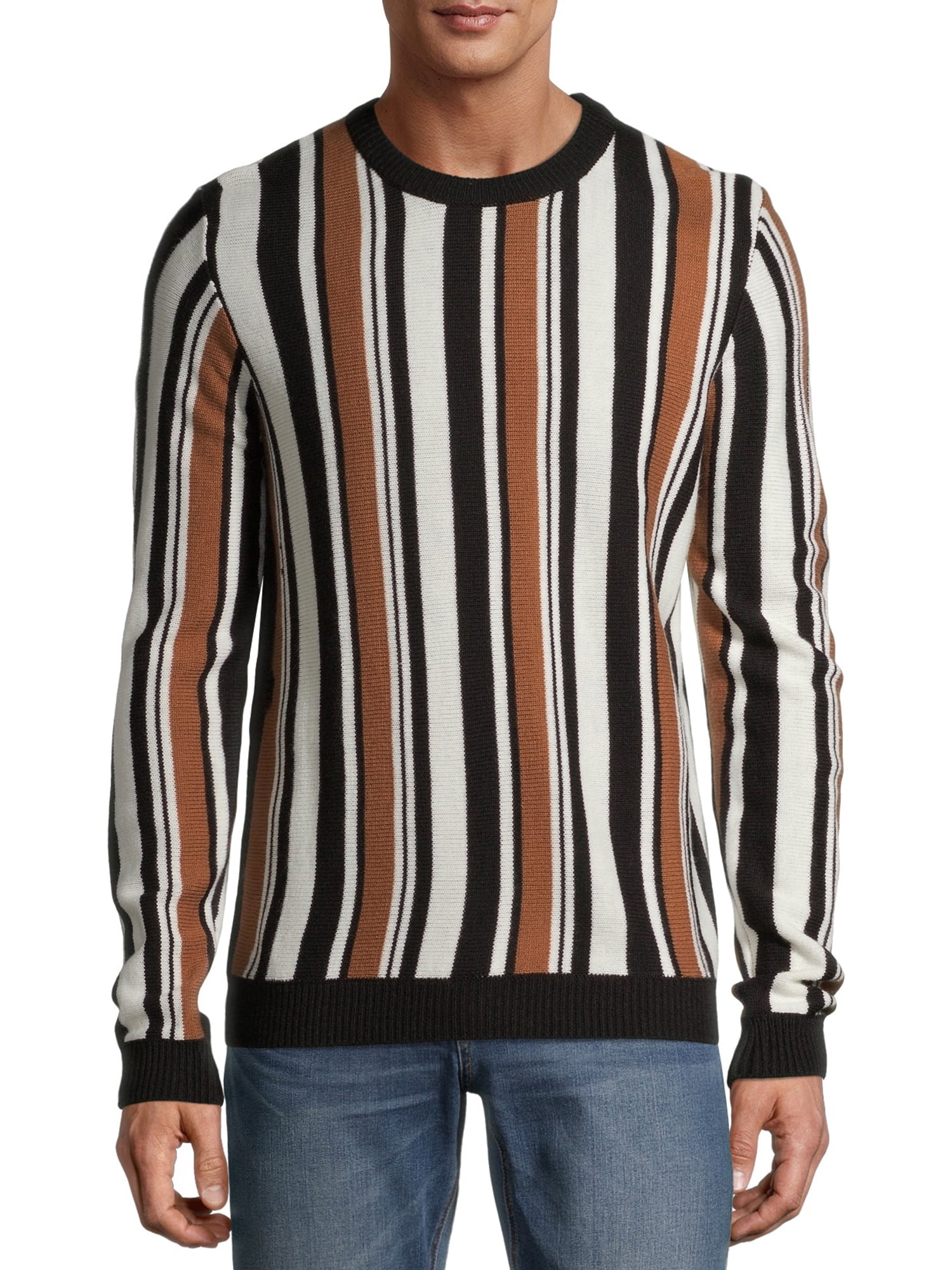 L & XL Burnt Orange  BNWT Men's Chaps Classic-Fit Mockneck Twist Sweater Sizes 