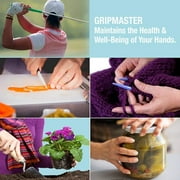 PROHANDS Gripmaster Hand Exerciser, Finger Exerciser (Hand Grip Strengthener), Spring-Loaded, Finger-Piston System, Isolate and Exercise Each Finger, (Set of 4) (Yellow, Blue, Red, Black)