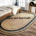 thumbnail image 5 of Jaipur Art And Craft Handmade Jute Area Rug Modern Braided Carpet for Hall, Guest Room Rug Size - (12x15 Sq Feet), (144x180 Inches), (360x450 CM), 5 of 9