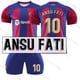 thumbnail image 1 of Ropa de entrenamiento de fútbol para niños, uniformes deportivos de fútbol para niños, ropa de entrenamiento para niños, Verano qym unisex, 1 of 2