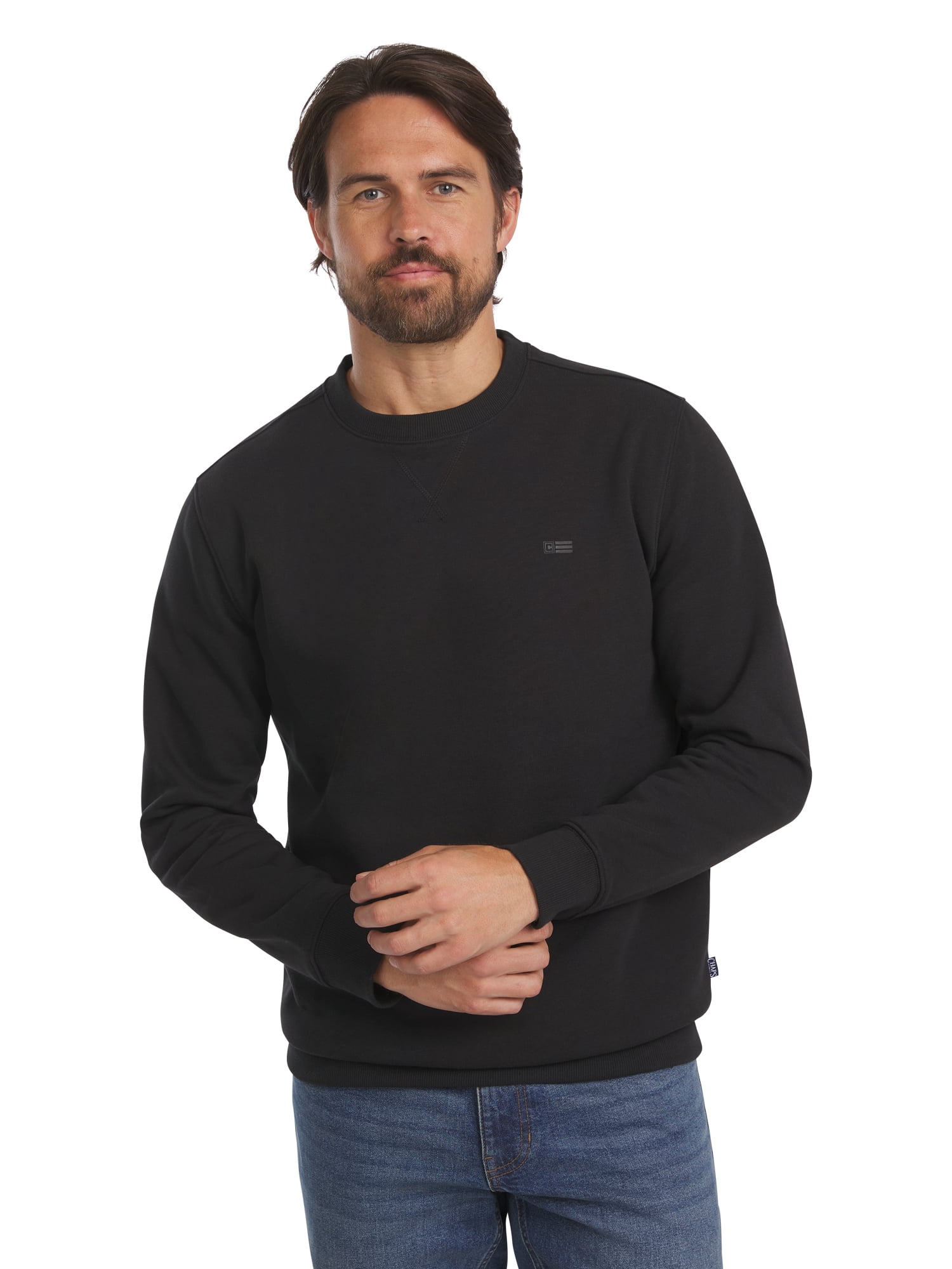 Chaps Men's & Big Men's Everyday Fleece Crewneck Sweatshirt, Sizes S-2XL
