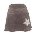 thumbnail image 4 of Douhoow Women Vintage Skirt Summer Casual Star Printed Patchwork Short Skirt, 4 of 6