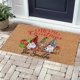 thumbnail image 5 of Sywqhk Felpudo de enano de gnomo de Navidad Felpudo de bienvenida de Feliz Navidad Alfombra de puerta (8) Sywqhk Para estrenar, 5 of 8