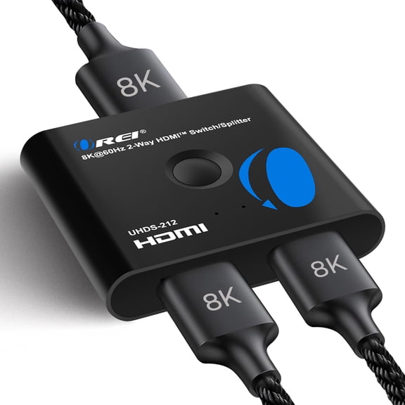8K@60Hz HDMI 2-Way Switch and Splitter Bi-Directional (UHDS-212)