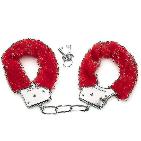 Metal Handcuffs With 2 Keys For Cosplay Police Role-play Toy