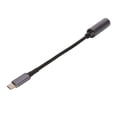 thumbnail image 1 of Entrada De CC De 5,5 Mm X 2,1 Mm A Cable Tipo C, Cable De CC A Tipo C Durabilidad De Hasta 100 W PD Chip De Identificación Automática Portátil Flexible Para Computadora, 1 of 7