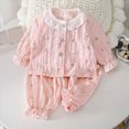 thumbnail image 2 of masbird Little Boys Girls Pajamas Sets Dinosaur Cotton 2 Piece Toddler Clothes Kids Pjs Sleepwear 6-12 Months 12-24 Months 2t 3t 4t 5t 6t 7t 8t 9t Children(Light Pink,12-13 Y), 2 of 5