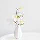 thumbnail image 5 of Ramo de flores de simulación de rama de flor artificial de 3 cabezas con hojas Decoración floral de oficina en casa, blanco sidaley HA7281-04B, 5 of 6