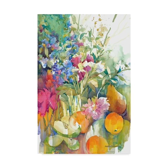 Trademark Fine Art 'Fruit Bouquet' Canvas Art by Annelein Beukenkamp