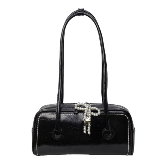 Bolsos Hombro Con Asa Superior Mujer Informales Cuero Cierre