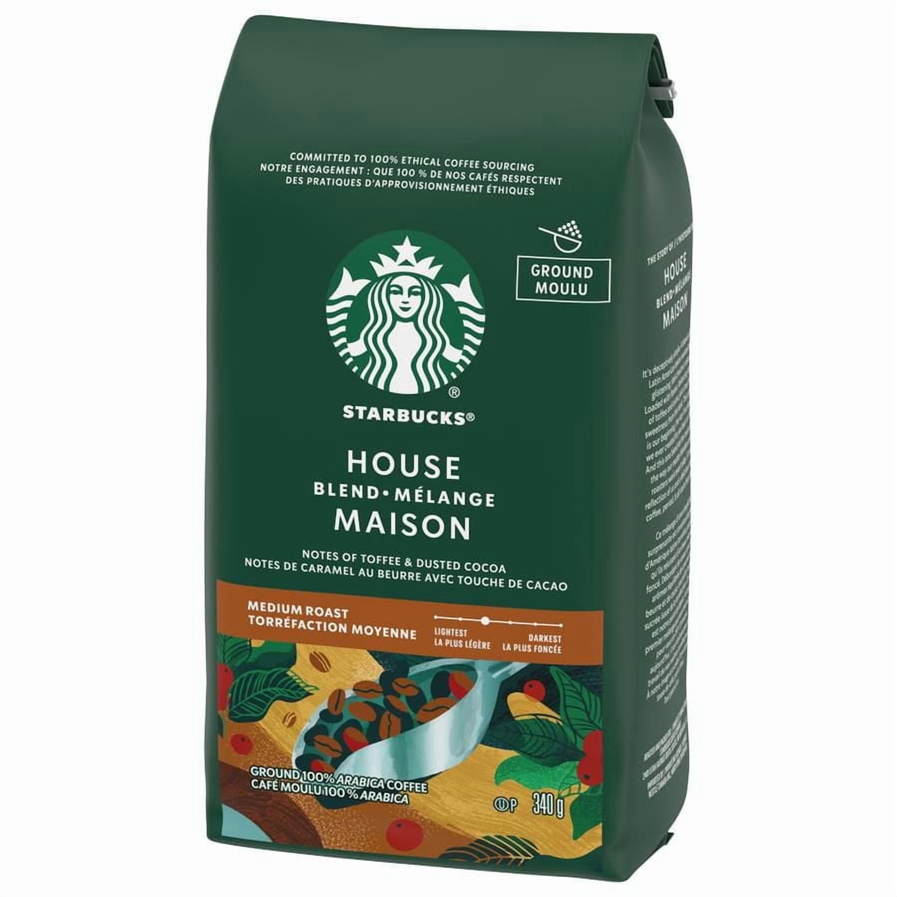 STARBUCKS House Blend Medium Roast Ground Coffee - Walmart.ca