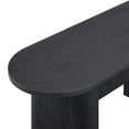 thumbnail image 5 of Better Homes & Gardens Juliet Oval Writing Desk, Rich Black Finish, 5 of 13