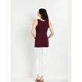 thumbnail image 4 of Motherhood Maternity Side Ruched Scoop Neck Maternity Tank Top, 4 of 4