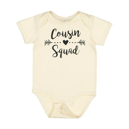 

Inktastic Cousin Squad Gift Baby Boy or Baby Girl Bodysuit