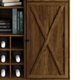 thumbnail image 4 of Castle Place Rustic Sideboard Buffet Cabinet, Brown, 4 of 11