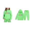 thumbnail image 5 of KidS Girls Christian Sweatshirt Long Sleeve Casual Graphic Hoodies Girls Loose Pullover Sweatpants 2 Pcs Winter Clothes Girl Clothes Size 4-5 Years Cute&nbsp;Boys Girls&nbsp;Clothing, 5 of 6