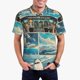 thumbnail image 1 of Fotbe Comic Airplane Cockpit Illustration Camiseta Polo de Golf para Hombre con Estampado – Camisa Deportiva Transpirable con Cuello Abotonado-4X-Large, 1 of 6