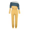 thumbnail image 5 of felwors Womens Fall 2 Piece Lounge Outfit Long Sleeve Tops High Waisted Jogger Pants Set Travel Clothes Tracksuit 2025 Yellow, L, 5 of 5
