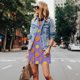 thumbnail image 4 of Fotbe Yellow Lemon And Orange Vestido de Verano sin Mangas para Mujer – Vestido Midi Línea A, Estilo Camiseta Floral, Vestido Playero Casual y Fluido, 4 of 7
