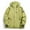 Green, variant on Women's Fall Jackets Patchwork Zipper Hooded Windbreaker Oversize Solid Windproof Waterproof Outdoor Hiking Rain With Pocket Outwears Jackets