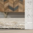 thumbnail image 2 of nuLOOM Zenni Vintage Floral Indoor/Outdoor Machine Washable Area Rug, 4' x 6', Zenni Beige, 2 of 10