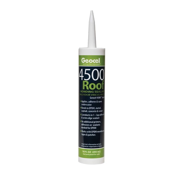 Sellador adhesivo para techos Geocel GC55103 4500 300 ml negro