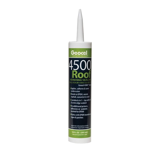 Sellador adhesivo para techos Geocel GC55103 4500 300 ml negro
