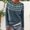 Navy, variant on Fall Sweaters for Women Casual Long Sleeve Knitted Isle Print Retro Sweater Loose Crewneck Lightweight Cropped Pullover Tops Knit Winter Going Out Tops Pullover Sweater Tops Khaki Xl