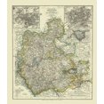 thumbnail image 4 of Grassl 20x22 Black Modern Wood Framed Wall Art Titled - Frankfurt Wiesbaden Germany - Grassl 1851, 4 of 6