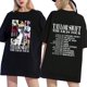 thumbnail image 3 of Camiseta de Taylor The Eras Tour para hombre y mujer, camisa 100% de algodón con estampado gráfico de manga corta, ropa de Hip Hop de gran tamaño, 3 of 4