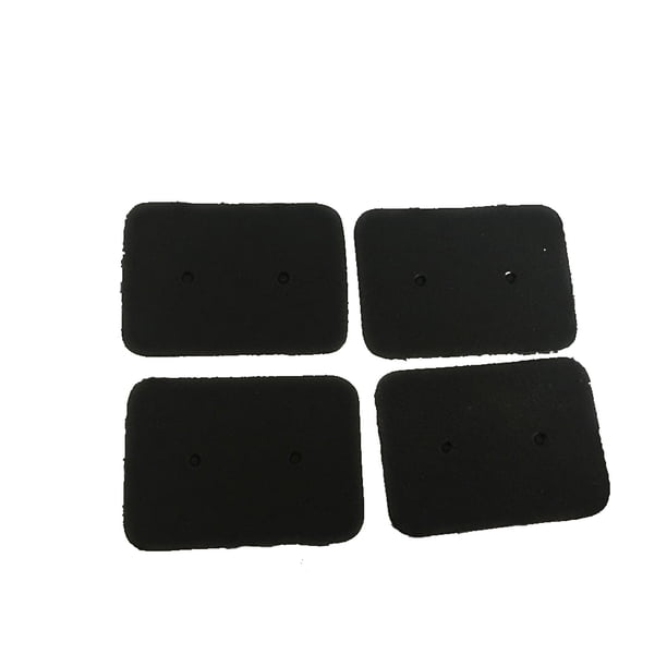 Yuarrent 100 piezas, tachuelas para los oídos, expositor de tarjetas, accesorio de cartón multicolor, recuerdos Kraft en blanco Retro, herramientas de Almacenamiento y organización del hogar Negro Yuarrent HA062332-03B