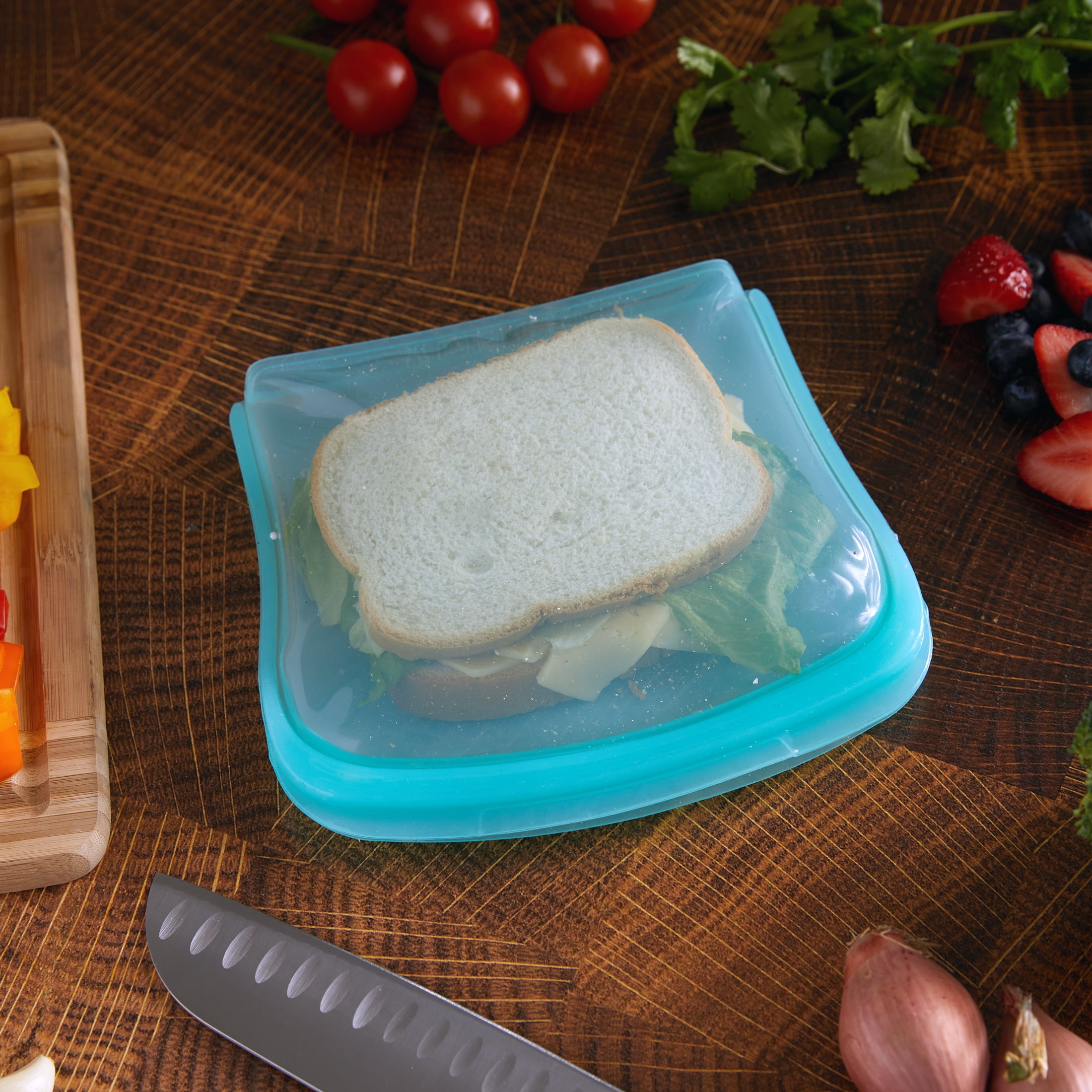 Better Homes & Gardens Reusable Silicone Sandwich Food Storage Bag