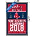 thumbnail image 3 of MLB Boston Red Sox - Champions 18 Wall Poster, 22.375" x 34", Framed, 3 of 3