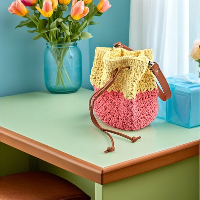 TABLETREANDS Cuerda Para Bolso De En Cuero PU Marrón Con Tirador Ajustable Y Correa Desmontable