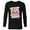 Black, variant on Mickey Mouse & Pals Christmas Celebrate with Friends - Long Sleeve T-Shirt for Men - Customized-White