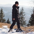 thumbnail image 4 of Rokka&Rolla Boys' Thigh Length Puffer Coat Seamless Borg Lined Jacket, 4 of 13