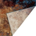thumbnail image 6 of Luxe Weavers Modern Splatter Blue 8x10 Abstract Area Rug, Stain Resistant Carpet, 6 of 6