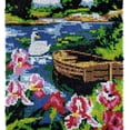 thumbnail image 1 of Rowboat | Rug Making Latch Hooking Kit, 1 of 9