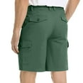 thumbnail image 5 of yillto Men's Big and Tall Cargo Shorts 5 Inch High Waist Loose Summer Causal Shorts with Pockets, 5 of 6
