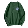 thumbnail image 3 of Mode Femme Décontractée Imprimé à Manches Longues Chandail à Capuchon Ample Col Rond Chandail à Capuchon Tricoté Chandails à Capuchon Femmes Plage Chandails à Capuchon Femmes Chandails à Capuchon Grande Taille Femmes 5x Sweat à Capuche Pelucheux pour Femmes Automne Top Chandails à Capuchon Femmes Chandails à Capuchon Fins, 3 of 4