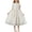 Beige, variant on Makaor Formal Dresses for Kids Girls A Line Dress Lace Sleeveless Wedding Guest Dresses Empire Waist Midi Birthday Party Dresses
