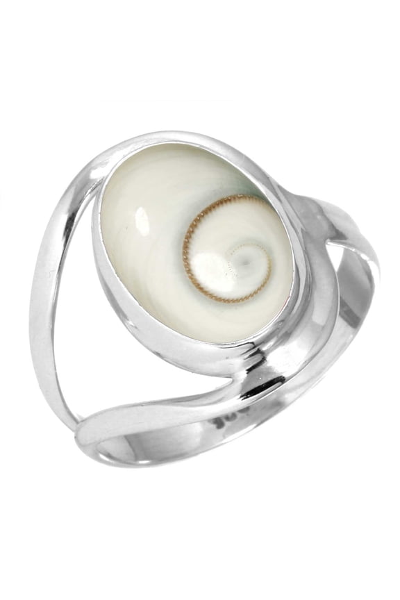 Natural Shiva Eye Ring 925 Sterling Silver Handmade Jewelry